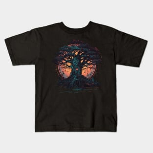 tree of life - fantasy style Kids T-Shirt